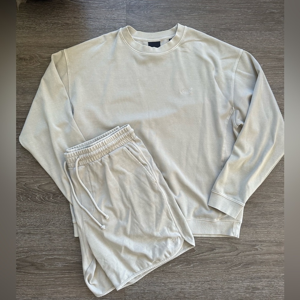 Kith Crystal Wash Interlock Sweater